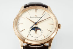 Master Ultra Thin Moonphase RG/LE White/Stk Dial APS A925 Super Clone - Image 6