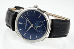 Master Ultra Thin Moonphase SS/LE Blue/Stk Dial APS A925 Super Clone - Image 3