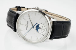 Master Ultra Thin Moonphase SS/LE White/Stk APS A925 Super Clone - Image 3