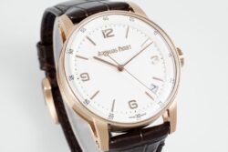 Code11.59 15210 41mm RG White Dial On Brown Leather Strap APSF A4302 Super Clone - Image 4
