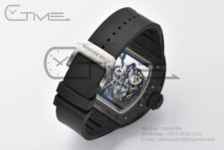 RM055 APSF NTPT Gold Rehaut Skeleton Dial on Black Rubber Strap RMUL2 Super Clone - Image 6