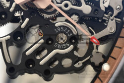 RM055 APSF NTPT Gold Rehaut Skeleton Dial on Black Rubber Strap RMUL2 Super Clone - Image 11
