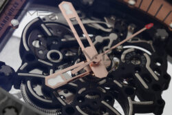 RM055 APSF NTPT Gold Rehaut Skeleton Dial on Black Rubber Strap RMUL2 Super Clone - Image 12