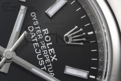 DateJust 36mm 126200 904L SS VSF 1:1 Best Edition Black Dial on Oyster Bracelet VS3235 - Image 8