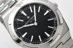 Overseas Ultra-Thin XF 2000V SS/SS Black Dial on SS Bracelet MY9015 - Image 4
