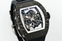 RM055 APSF NTPT White Rehaut on Black Rubber Strap RMUL2 Super Clone - Image 4