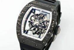 RM055 APSF NTPT White Rehaut on Black Rubber Strap RMUL2 Super Clone - Image 2