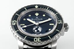 Fifty Fathoms Ocean Commitment III ZF 1:1 Best Edition Blue Dial on Black Sail-canvas Strap A1151 - Image 5