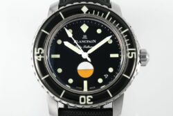 Fifty Fathoms 5008 MIL-SPEC ZF 1:1 Best Edition Black Dial on Black Sail-canvas Strap A1151 - Image 5