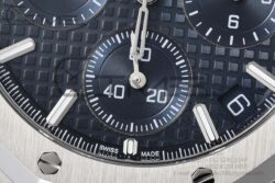 Royal Oak Chrono 26240ST 41mm SS/SS Blue Dial APS SH4401 Super Clone - Image 9