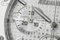 Royal Oak Chrono 26240ST 41mm SS/SS Silver Dial APS SH4401 Super Clone - Image 8