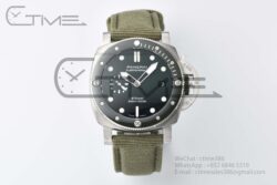 Submersible PAM1287 44MM SS/NY 1:1 Best Edition Green Dial VSF P900