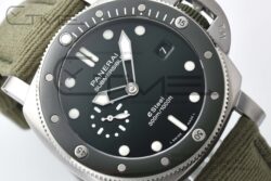 Submersible PAM1287 44MM SS/NY 1:1 Best Edition Green Dial VSF P900 - Image 3