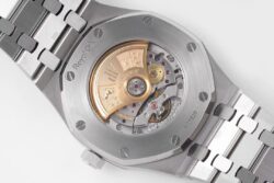 Royal Oak 41mm 15400 SS ZF 1:1 Best Edition Blue Textured Dial on SS Bracelet SA3120 Super Clone - Image 8