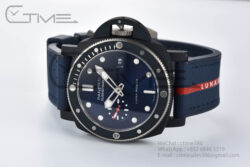 Submersible PAM1466 44mm SS/NY VSF 1:1 Best Edition Blue Dial P900 - Image 5