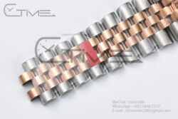 DateJust 36 126231 SS/RG VSF 1:1 Best Edition 904L Steel Silver Textured/Stk Dial on Jubilee Bracelet VS3235 - Image 27