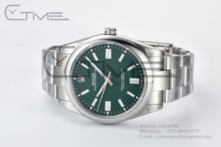 Oyster Perpetual 124300 41mm VSF 1:1 Best Edition 904L Steel Green Dial VS3235 - Image 4