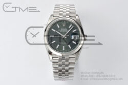 DateJust 36mm SS 126200 VSF 1:1 Best Edition 904L Steel Green Dial on Jubilee Bracelet VS3235
