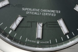 DateJust 36mm SS 126200 VSF 1:1 Best Edition 904L Steel Green Dial on Jubilee Bracelet VS3235 - Image 9