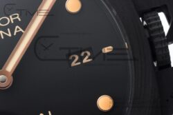 PAM661 Lum. Carbotech Auto 44mm FC/LE Black Dial VSF P9010 Mod - Image 9