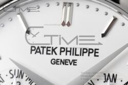 Grand Complications 5140 39mm 3KF SS/LE White Dial On Black Leather Strap A240 - Image 10