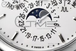 Grand Complications 5140 39mm 3KF SS/LE White Dial On Black Leather Strap A240 - Image 11