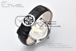 Grand Complications 5140 39mm 3KF SS/LE White Dial On Black Leather Strap A240 - Image 6