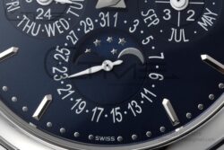 Grand Complications 5140 39mm 3KF SS/LE Blue Dial On Blue Leather Strap A240 - Image 8