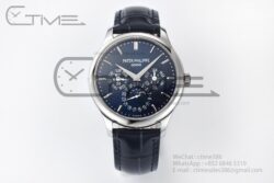 Grand Complications 5140 39mm 3KF SS/LE Blue Dial On Blue Leather Strap A240