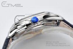 Grand Complications 5140 39mm 3KF SS/LE Blue Dial On Blue Leather Strap A240 - Image 9