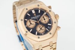 Royal Oak Chrono 26240 RG APSF Blue/RG Dial on RG Bracelet SA4401 Super Clone - Image 3