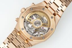 Royal Oak Chrono 26240 RG APSF Blue/RG Dial on RG Bracelet SA4401 Super Clone - Image 7