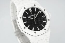 Royal Oak 41mm 15500 White Ceramic/Cer Black Dial APSF A4302 Super Clone - Image 3