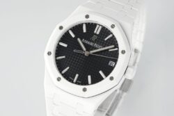 Royal Oak 41mm 15500 White Ceramic/Cer Black Dial APSF A4302 Super Clone - Image 2