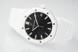 Royal Oak 41mm 15500 White Ceramic/Cer Black Dial APSF A4302 Super Clone - Image 4