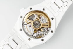 Royal Oak 41mm 15500 White Ceramic/Cer Black Dial APSF A4302 Super Clone - Image 7