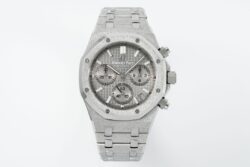 Royal Oak Chrono 26240BC 41mm SS/SS Silver Dial APS SH4401 Super Clon