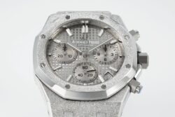 Royal Oak Chrono 26240BC 41mm SS/SS Silver Dial APS SH4401 Super Clon - Image 6