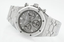 Royal Oak Chrono 26240BC 41mm SS/SS Silver Dial APS SH4401 Super Clon - Image 3